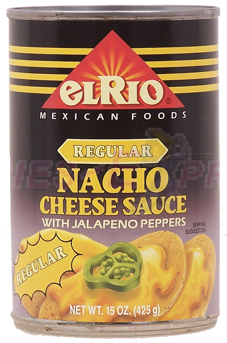 El Rio Mexican Foods regular nacho cheese sauce with jalapeno peppers Full-Size Picture